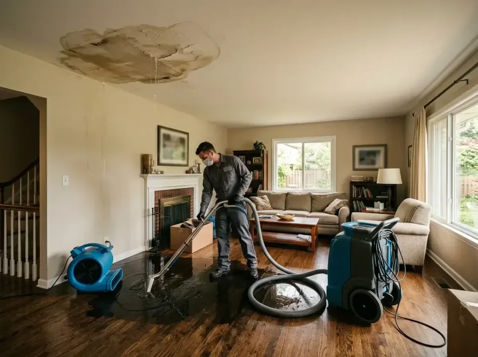 attic-pipe-burst-ceiling-drip-008 — frequently asked questions, Water Damage Restoration & Carpet Care in Roanoke, AL